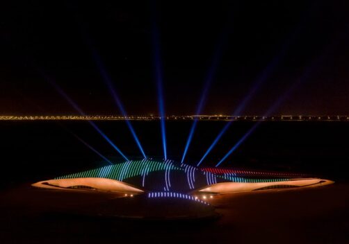 49th UAE National Day: Bee’ah Celebrates with Region’s First Solar-Powered Light Show