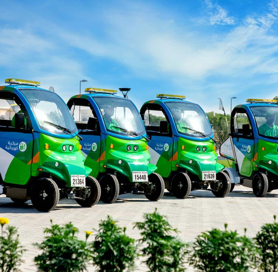 Bee’ah’s New Electric Mobile Waste Collection Units Deployed in Sharjah’s Residential Areas