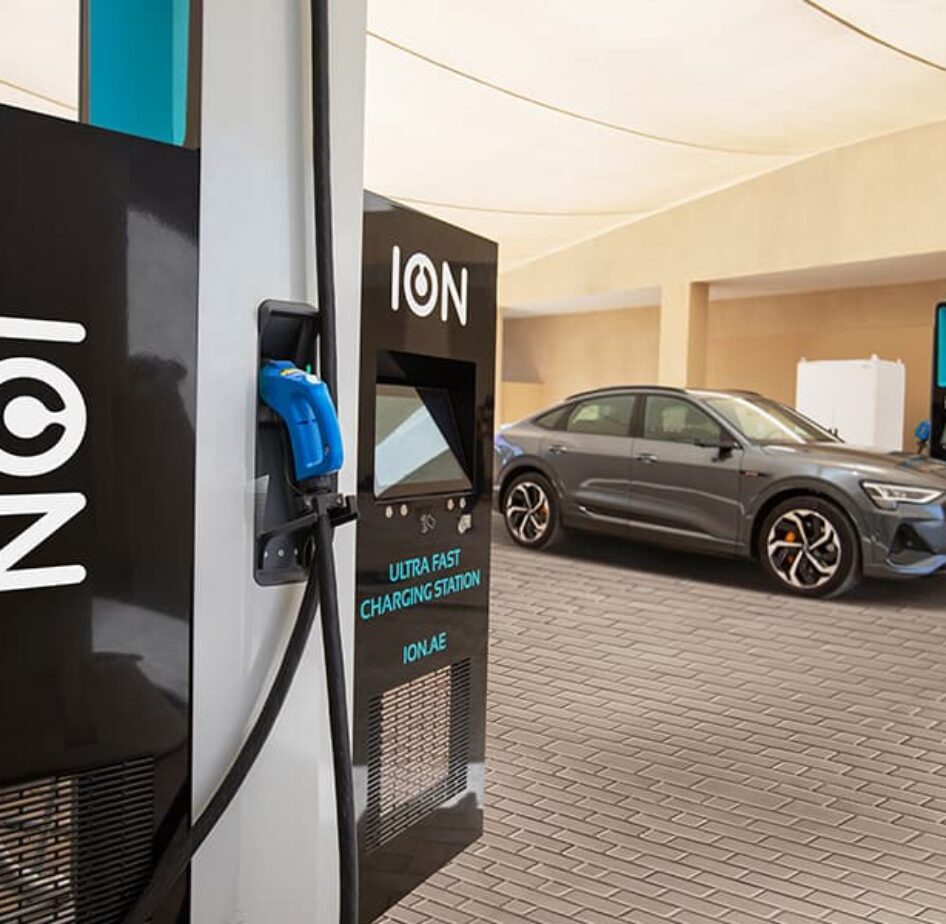 ION Installs Gulf Region’s First Ultra-fast Electric Vehicle Charging Stations in Abu Dhabi